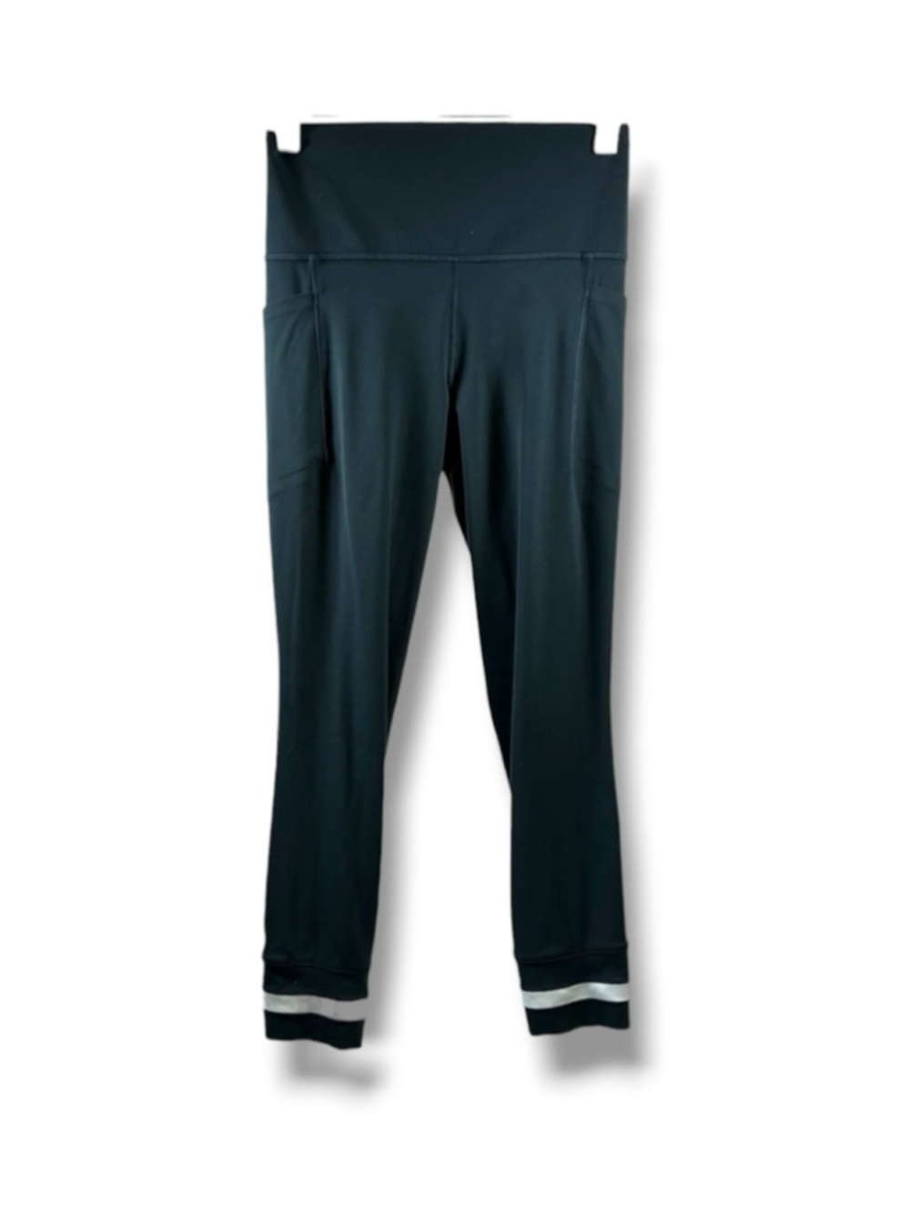 Athleta Salutation Stash Colorblock 7/8 Tight in Dark Teal Size XS